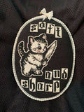 Handmade Cross Stitch Embroidery -Soft and Sharp- Modern Subversive Art