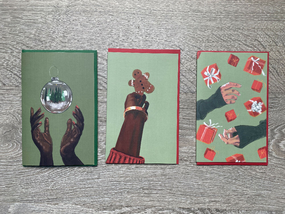 3 x Holiday Cards