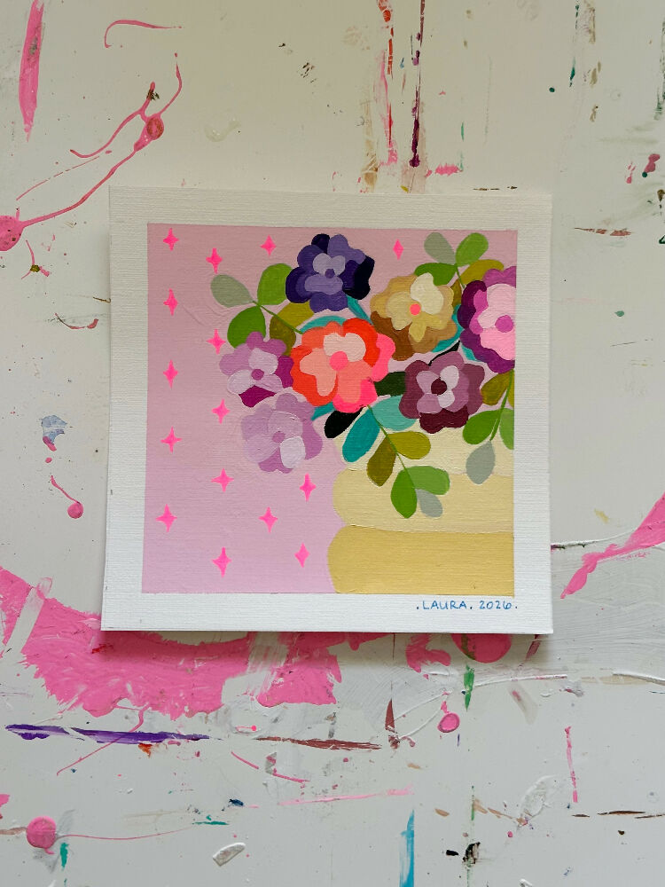 Happiness Square 12 Tiny Artwork