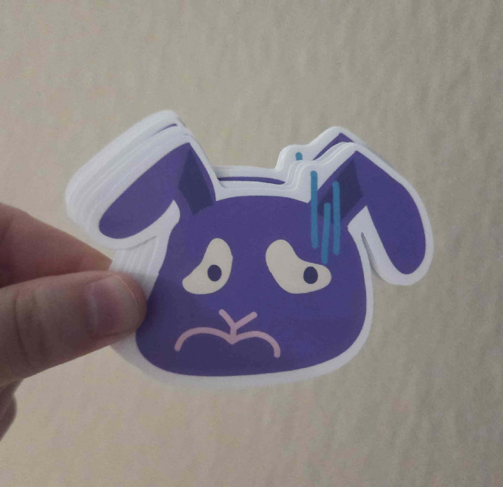 Cute Glossy JUMBO Stickers Original Characters