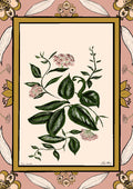 Floral Digital Illustration Print -Fantasia Floreale- A4 print 3