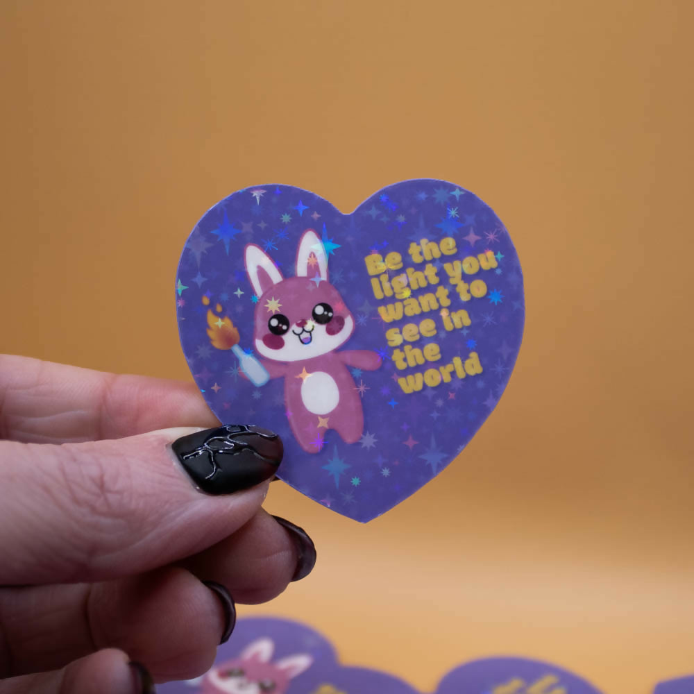 Be The Light Sticker