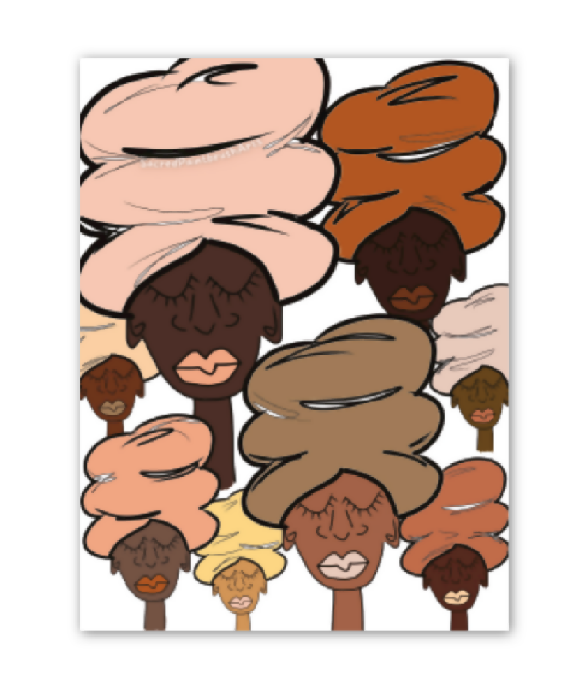 Black Lives Manifest Sticker set