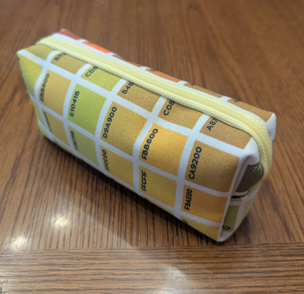 Small Color Map Pouch
