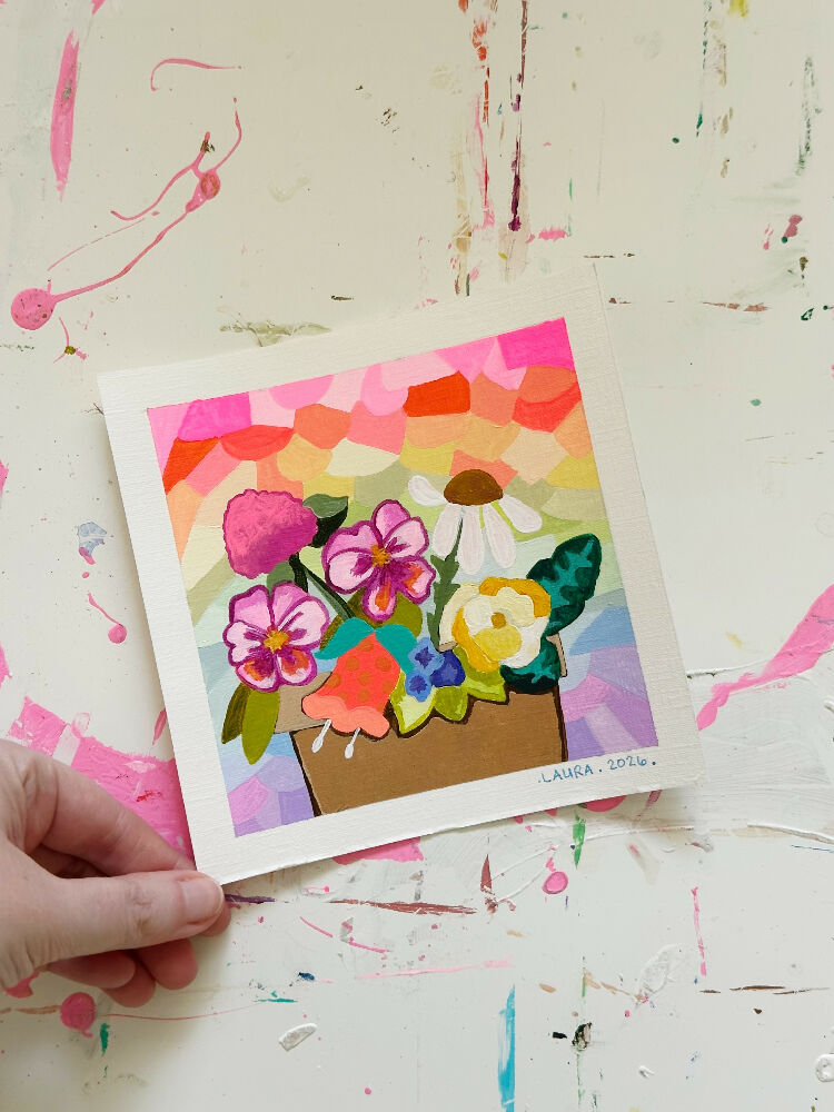 Happiness Square 11 Tiny Artwork
