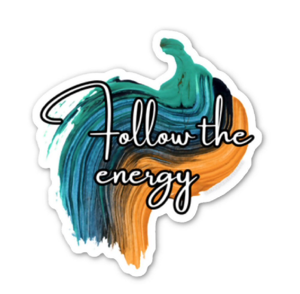 Follow the Energy Sticker set