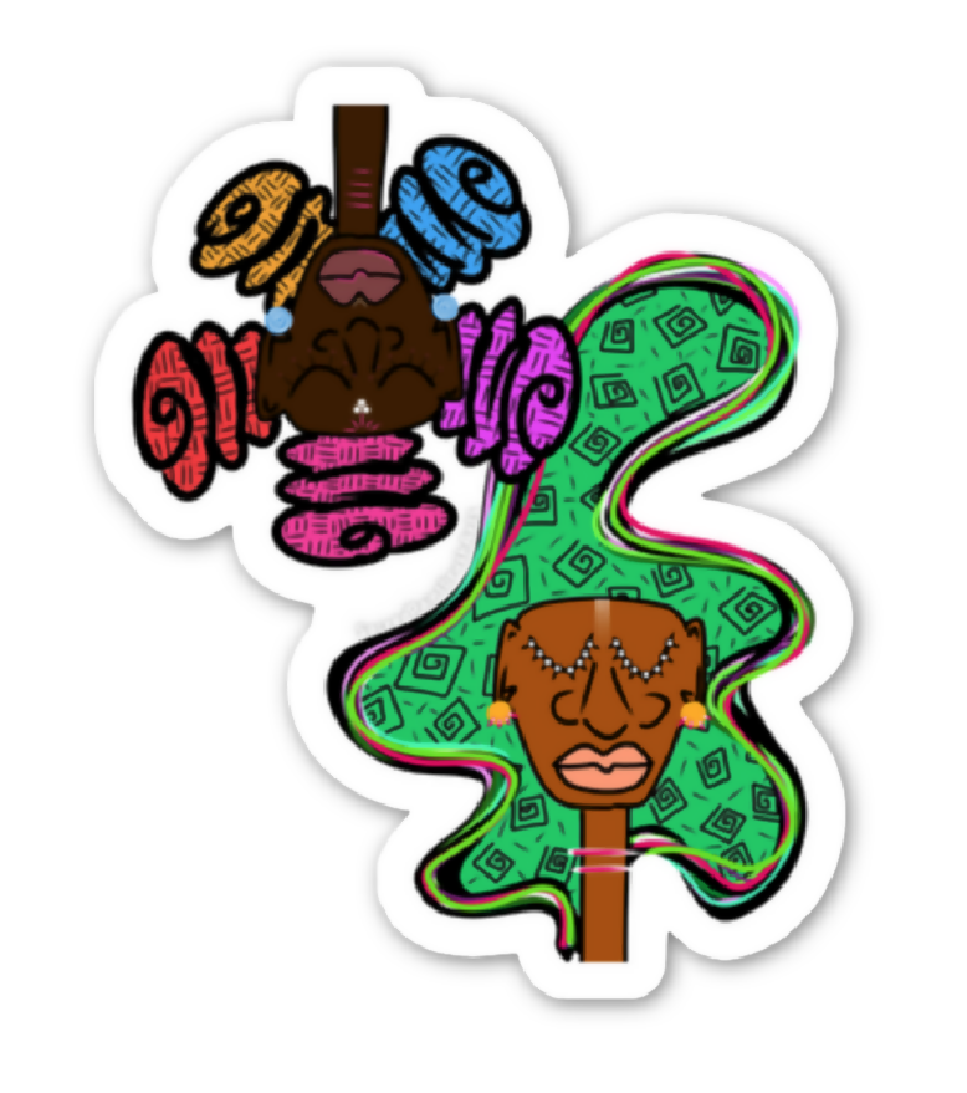 Be YOUnique Sticker set