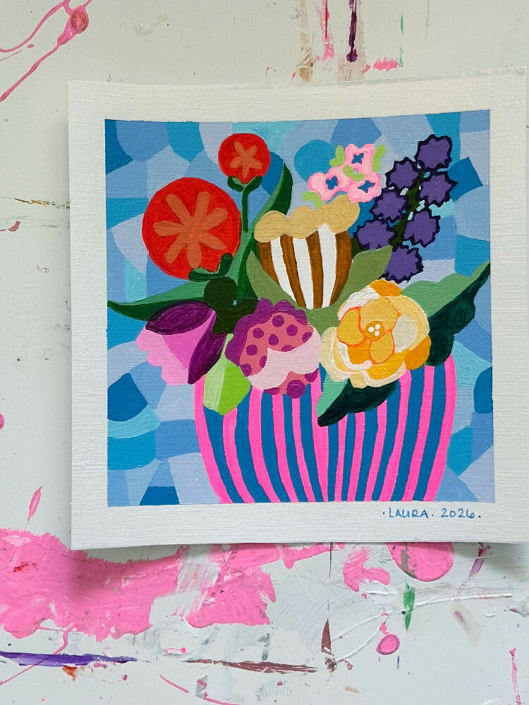 Happiness Square 10 Tiny Artwork