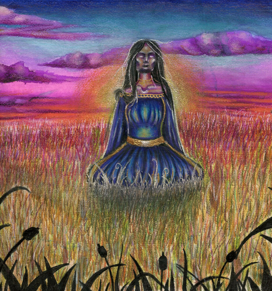 Lady in Field