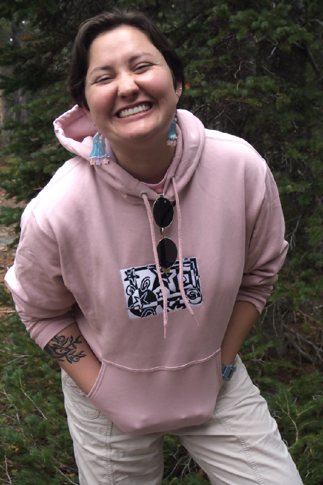 Mod Parade Embroidered Hoodie