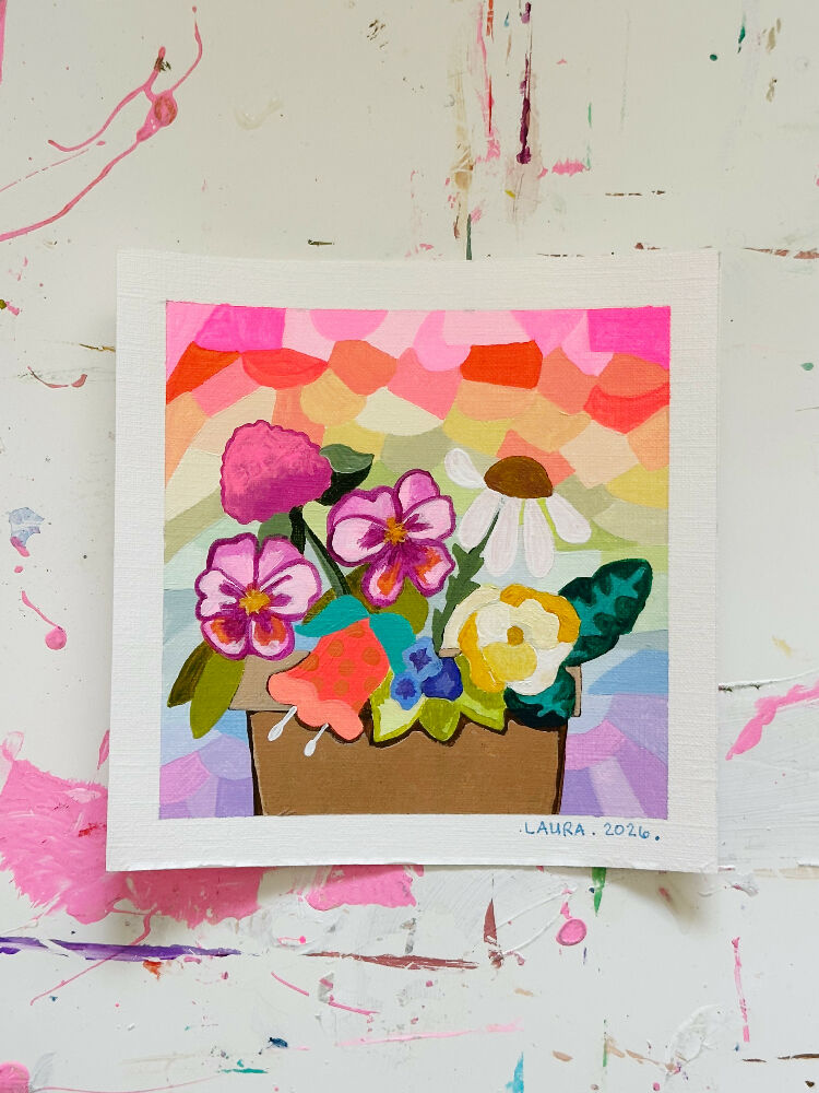 Happiness Square 11 Tiny Artwork