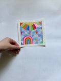 Happiness Square 6 Tiny Artwork