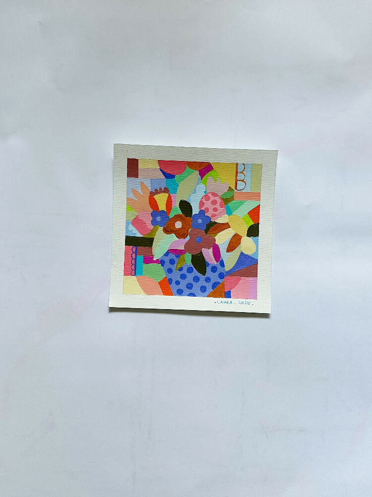 Happiness Square 7 Tiny Artwork