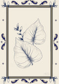 Floral Digital Illustration Print -Fantasia Floreale- A4 print 8