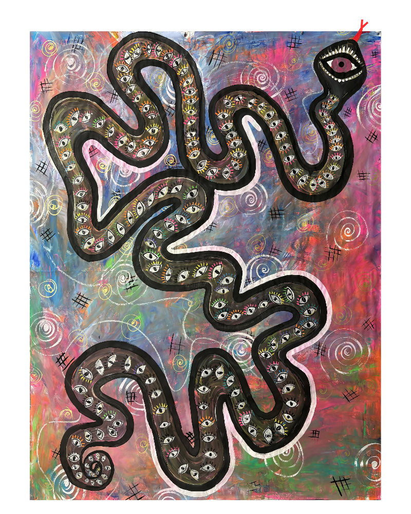 Slither Art Print