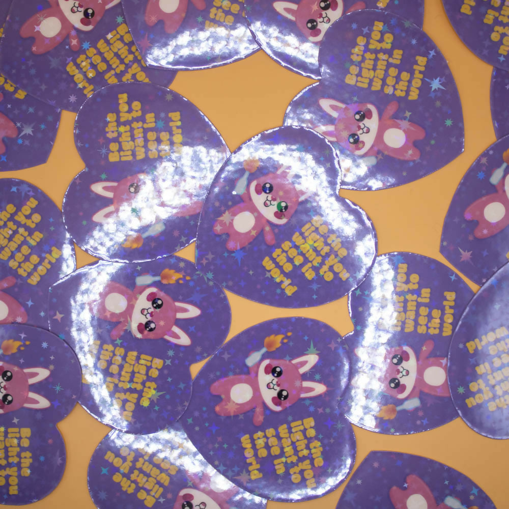 Be The Light Sticker