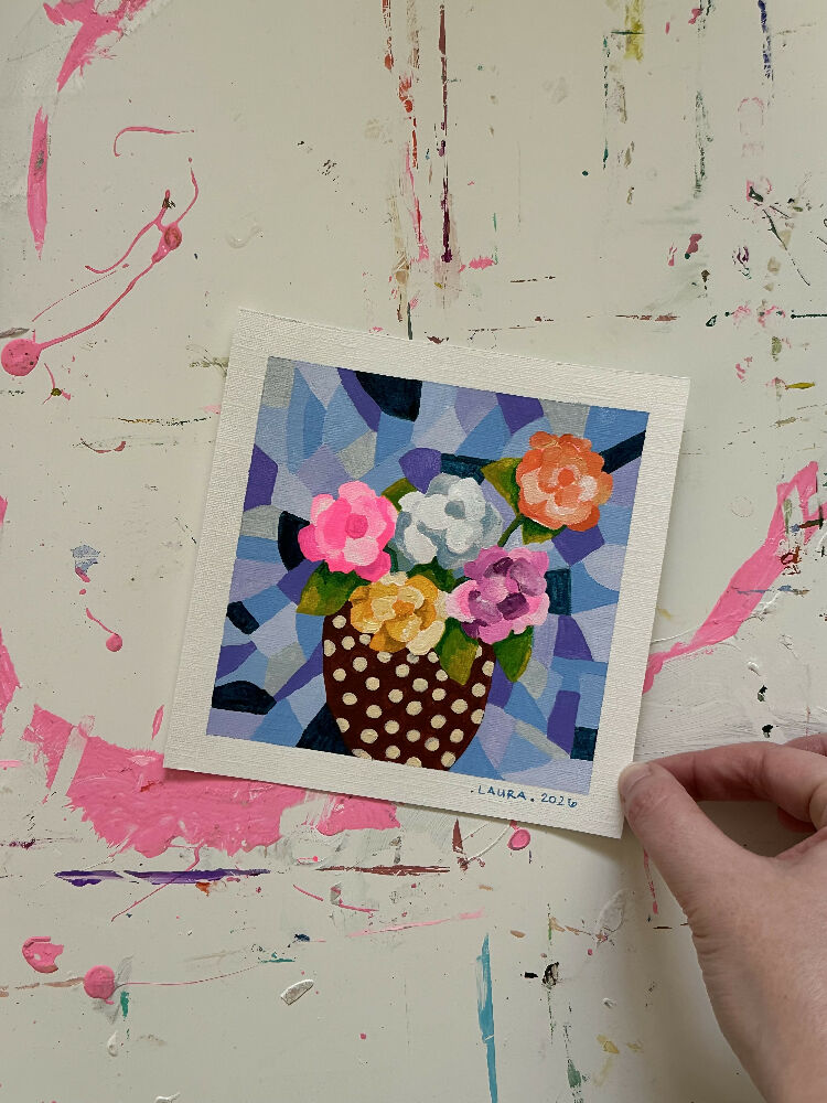 Happiness Square 9 Tiny Artwork