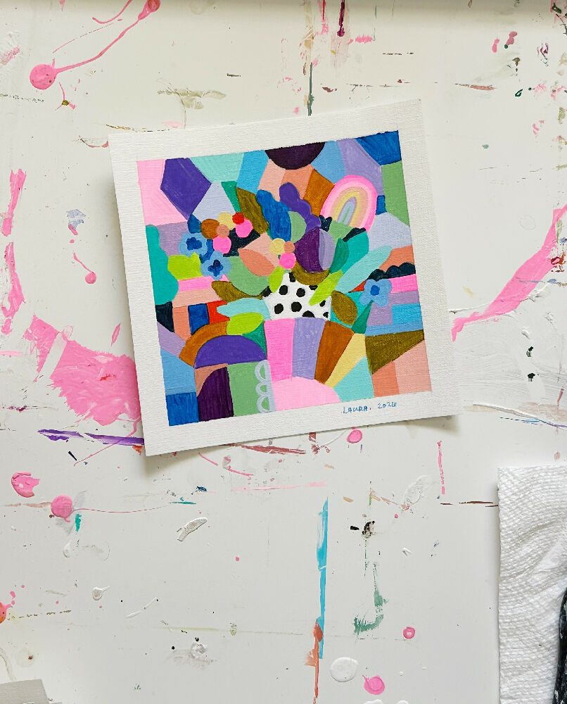 Happiness Square 3 Tiny Artwork