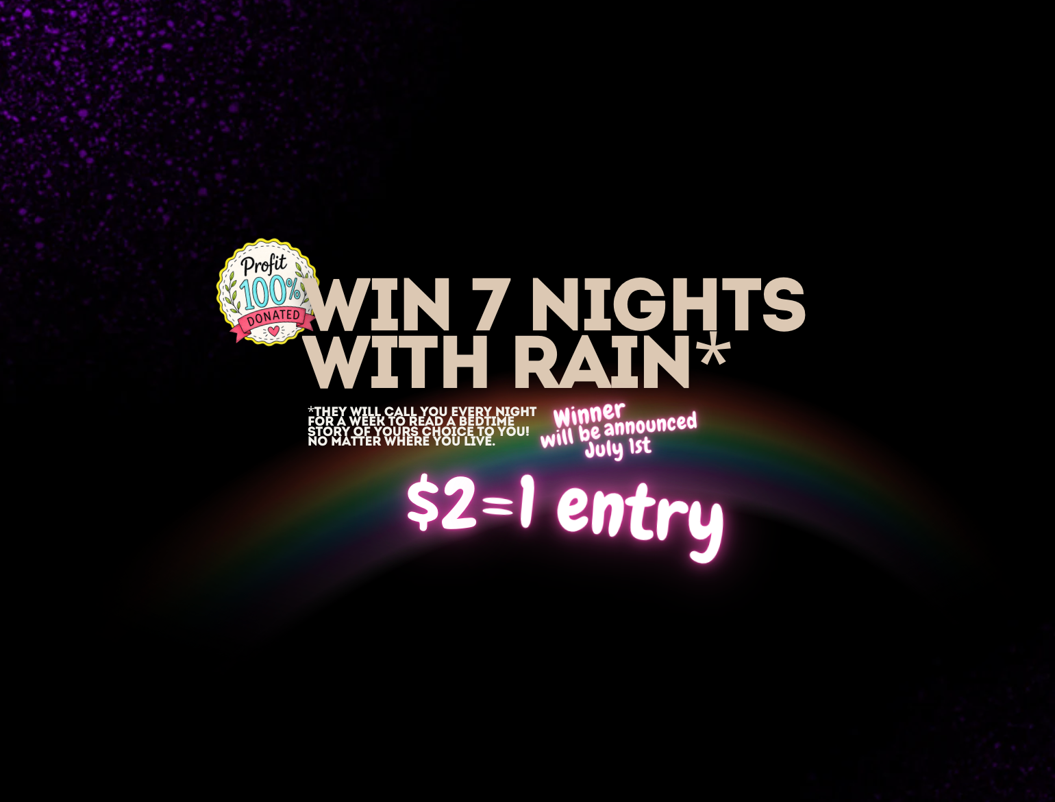 Rain Dove Bedtime Story Competition Entry