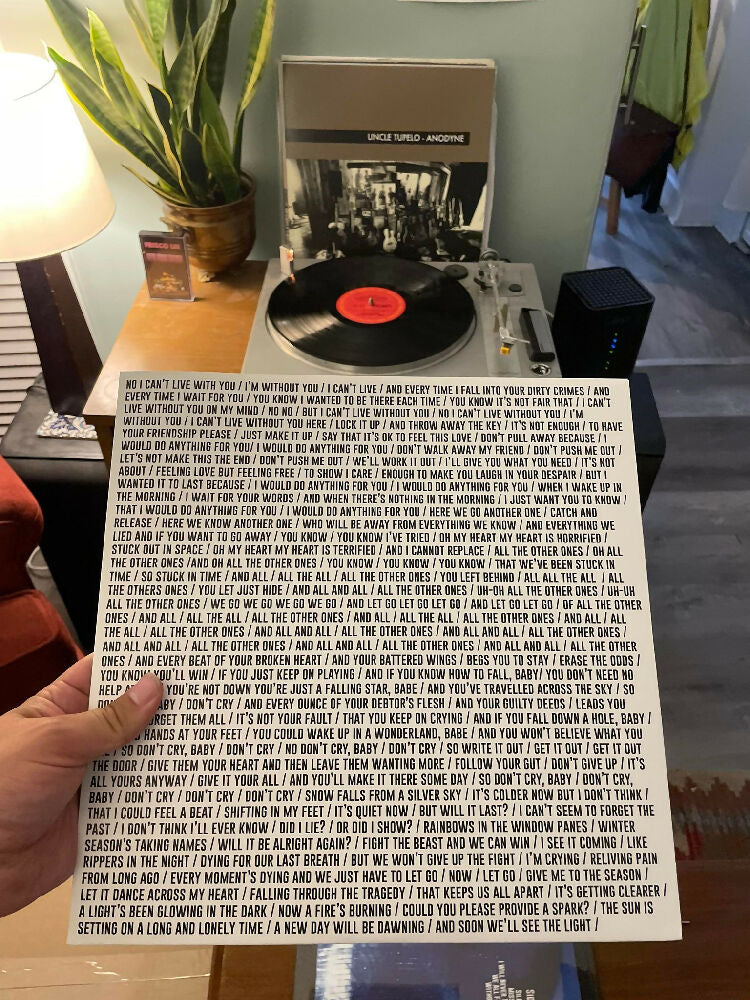 Thursday Colours on Vinyl