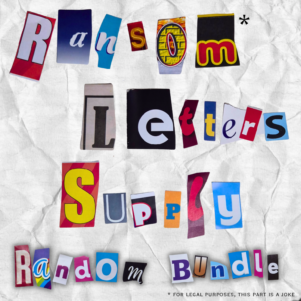 Ransom Letters Supply - Random Bundle