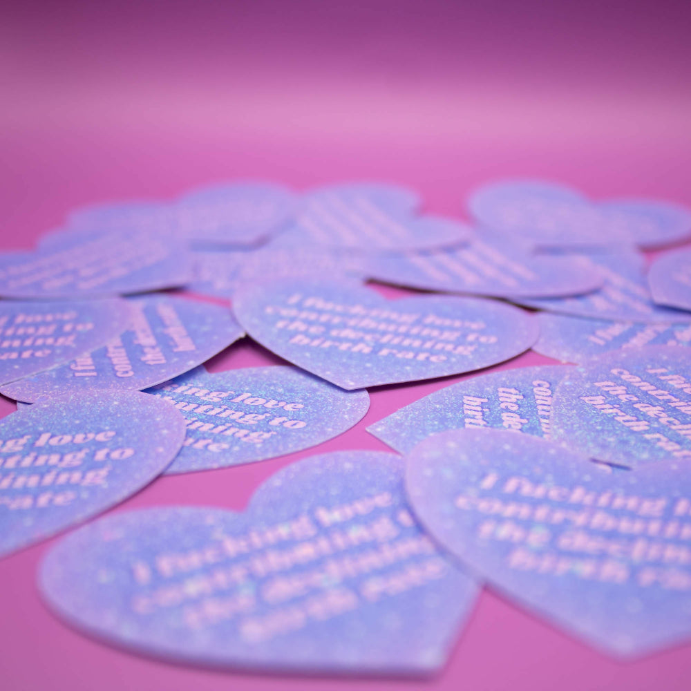 Declining Birth Rate Sticker