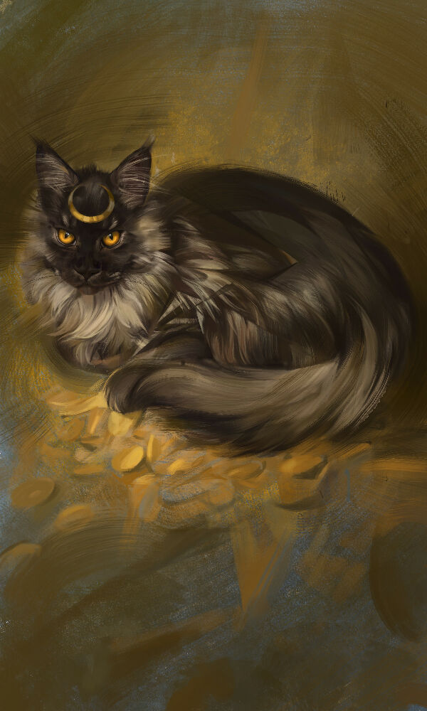 Fantasy themed pet sketch