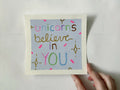 Common Sense Reminder Unicorns Believe in You Tiny Artwork