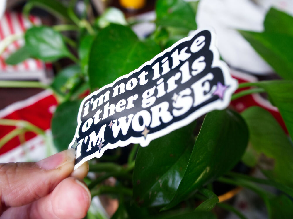 im not like other girls - sticker