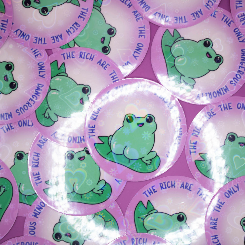 The Only Dangerous Minority Sticker