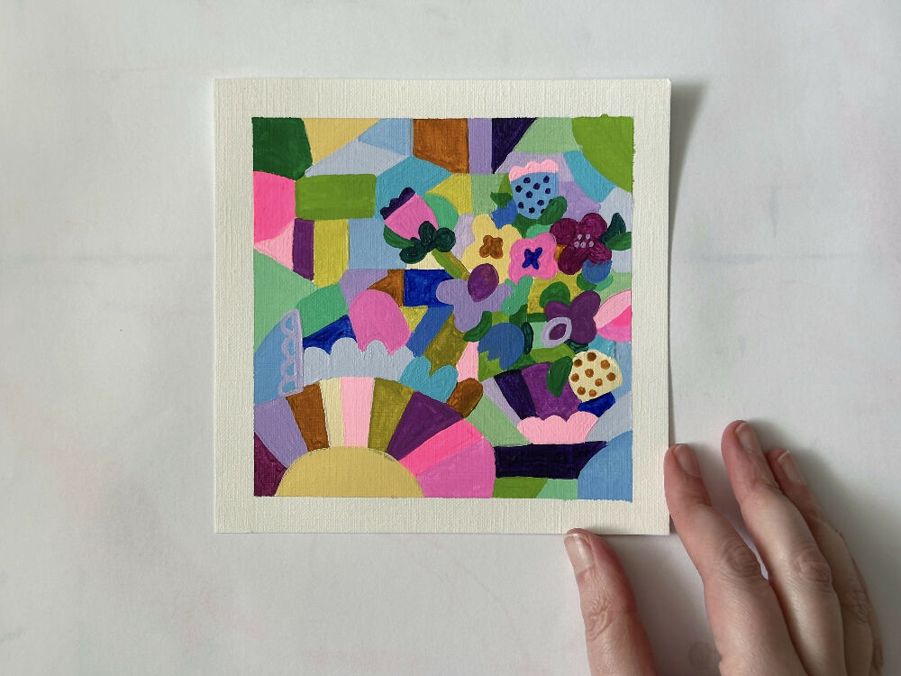Happiness Square 2 Tiny Artwork