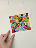 Happiness Square 4 Tiny Artwork