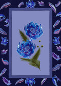 Floral Digital Illustration Print -Fantasia Floreale- A4 print 6