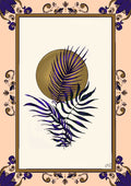 Floral Digital Illustration Print -Fantasia Floreale- A4 print 1