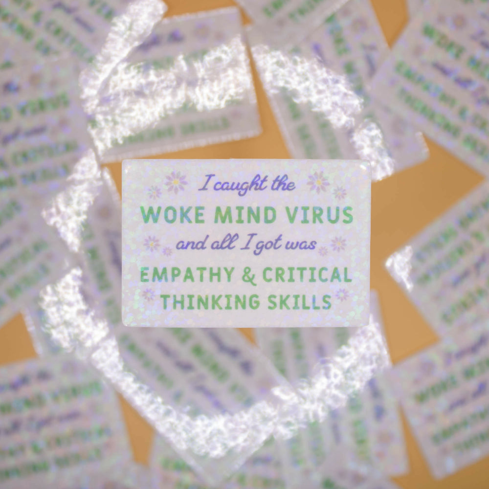 Woke Mind Virus Sticker