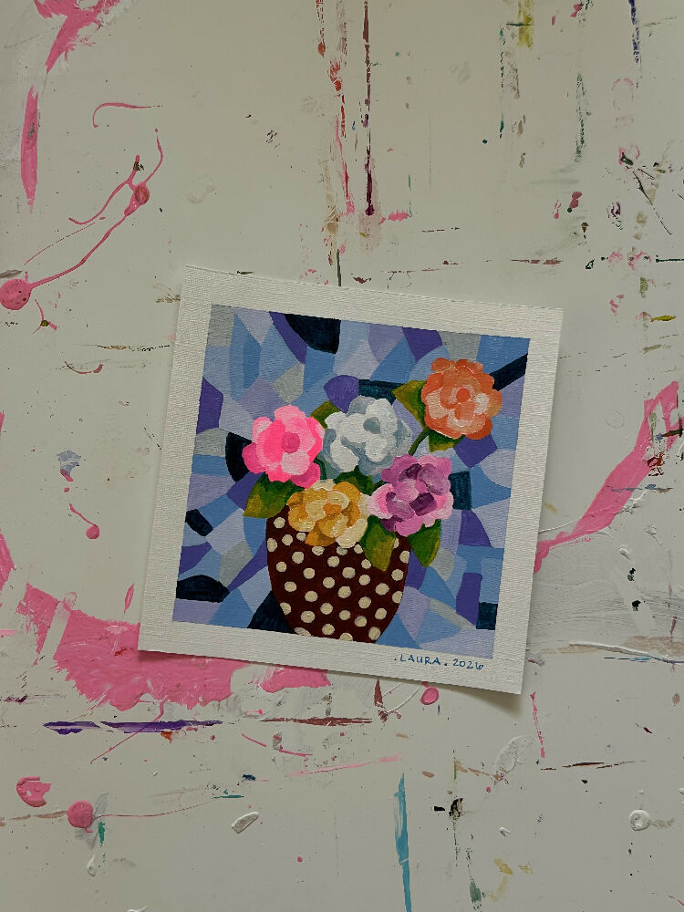 Happiness Square 9 Tiny Artwork