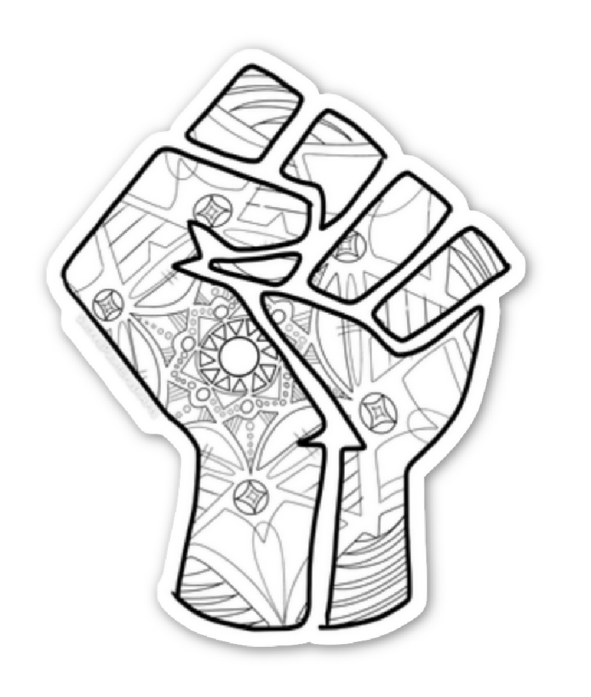 Black Lives Manifest Sticker set