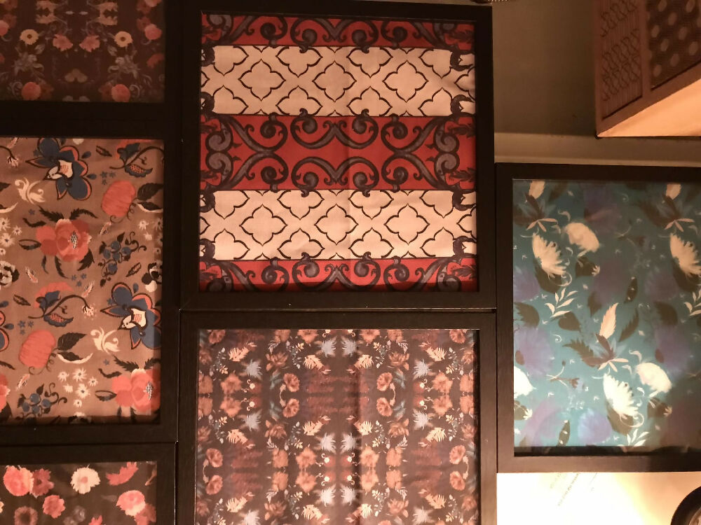 Fabric square - Winter Florals