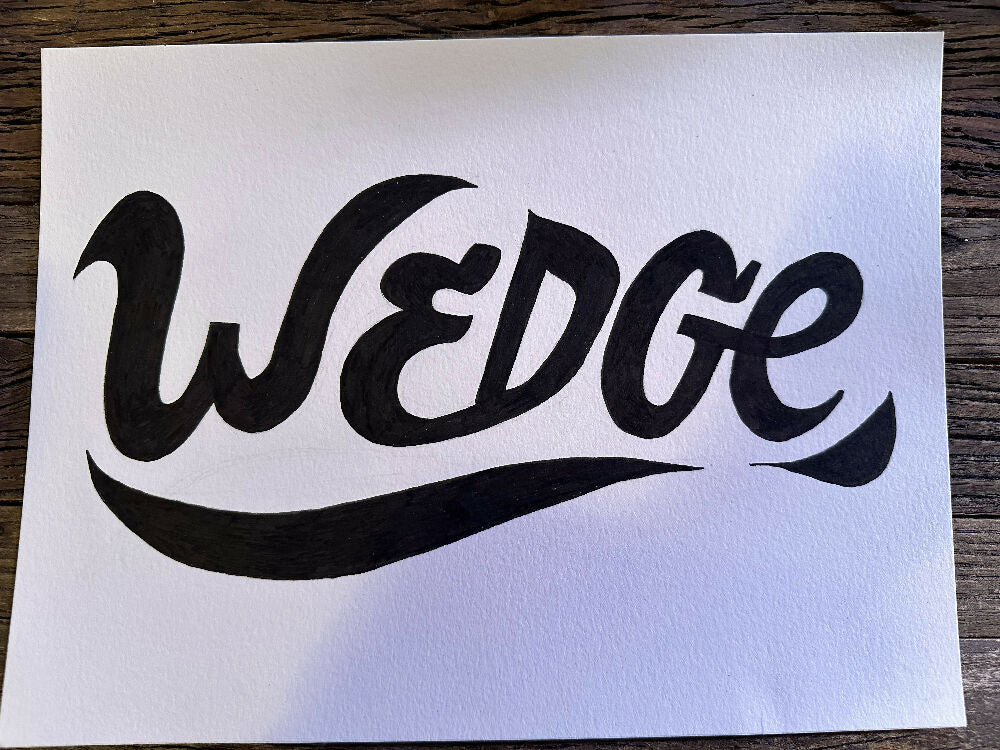 Custom Lettered Name