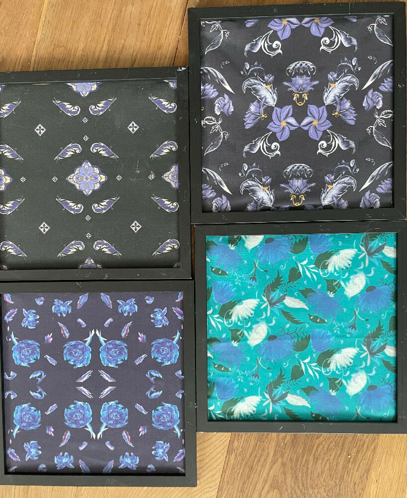 Fabric square - Winter Florals