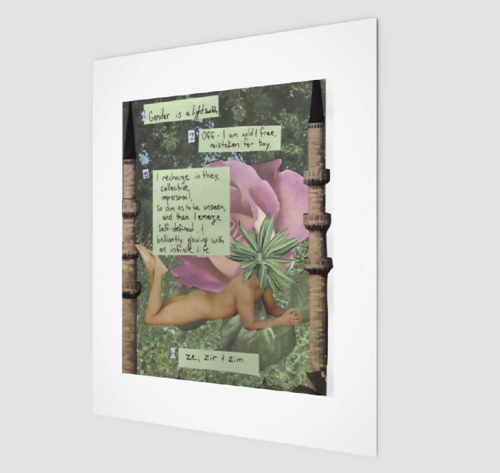 Lightswitch A - Digital Art Print