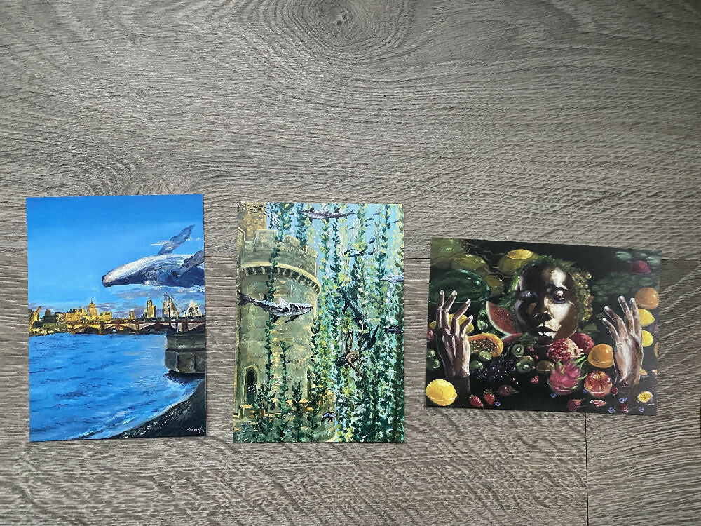 3 Postcards