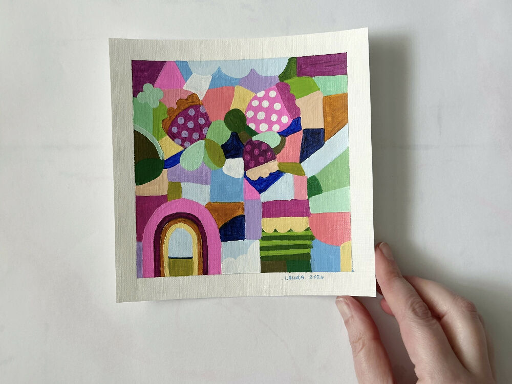 Happiness Square 1 Tiny Artwork