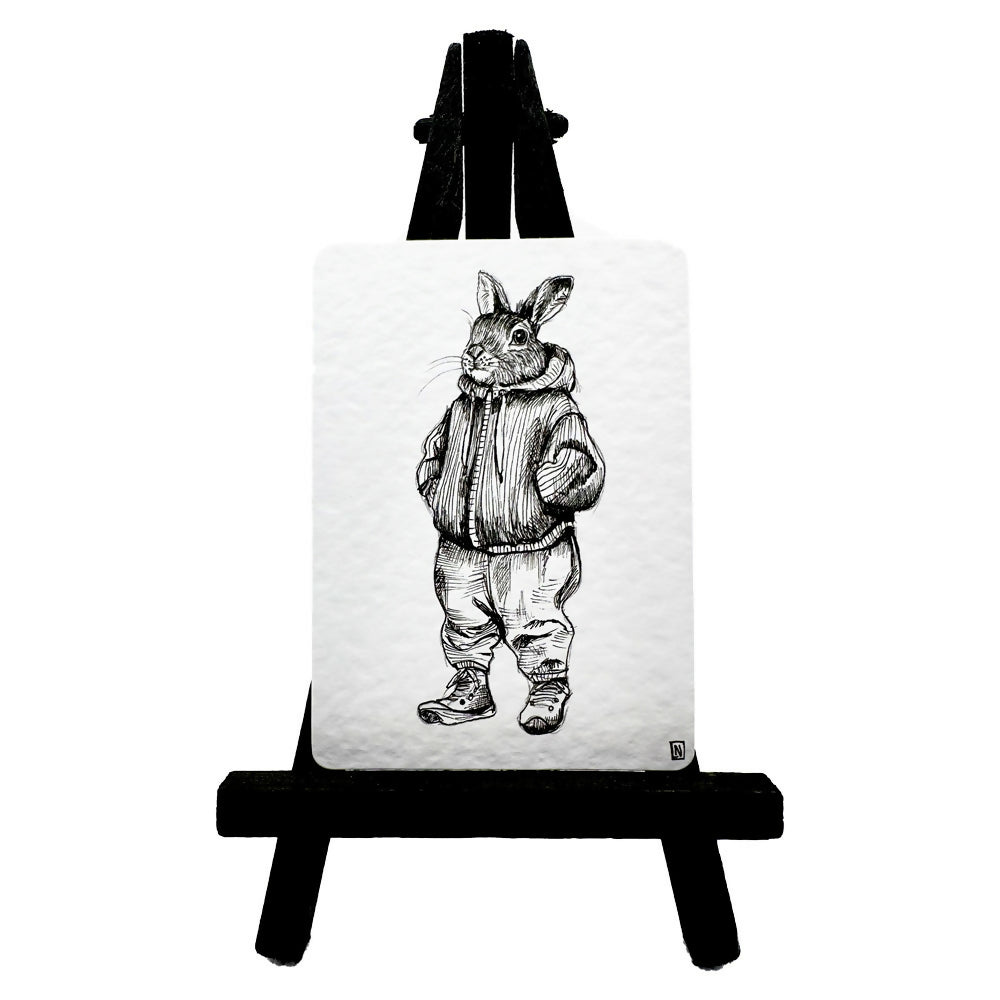 Terry - ACEO size ink drawing