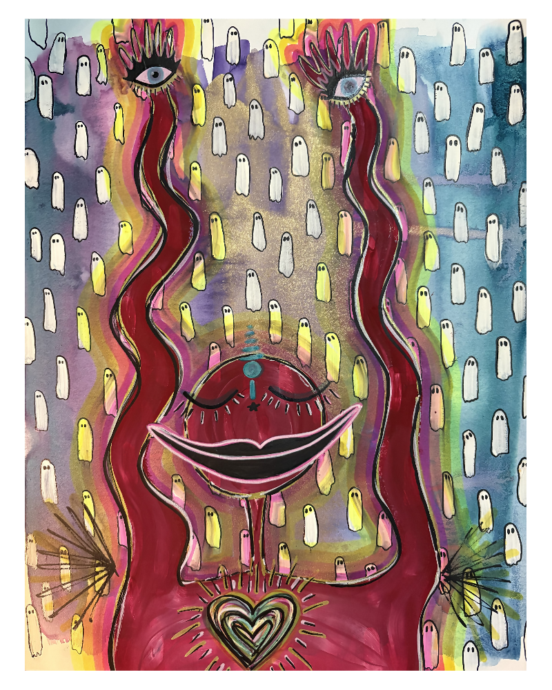 Feral and Free Art Print