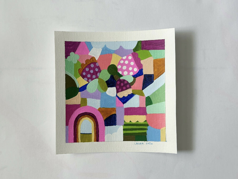 Happiness Square 1 Tiny Artwork