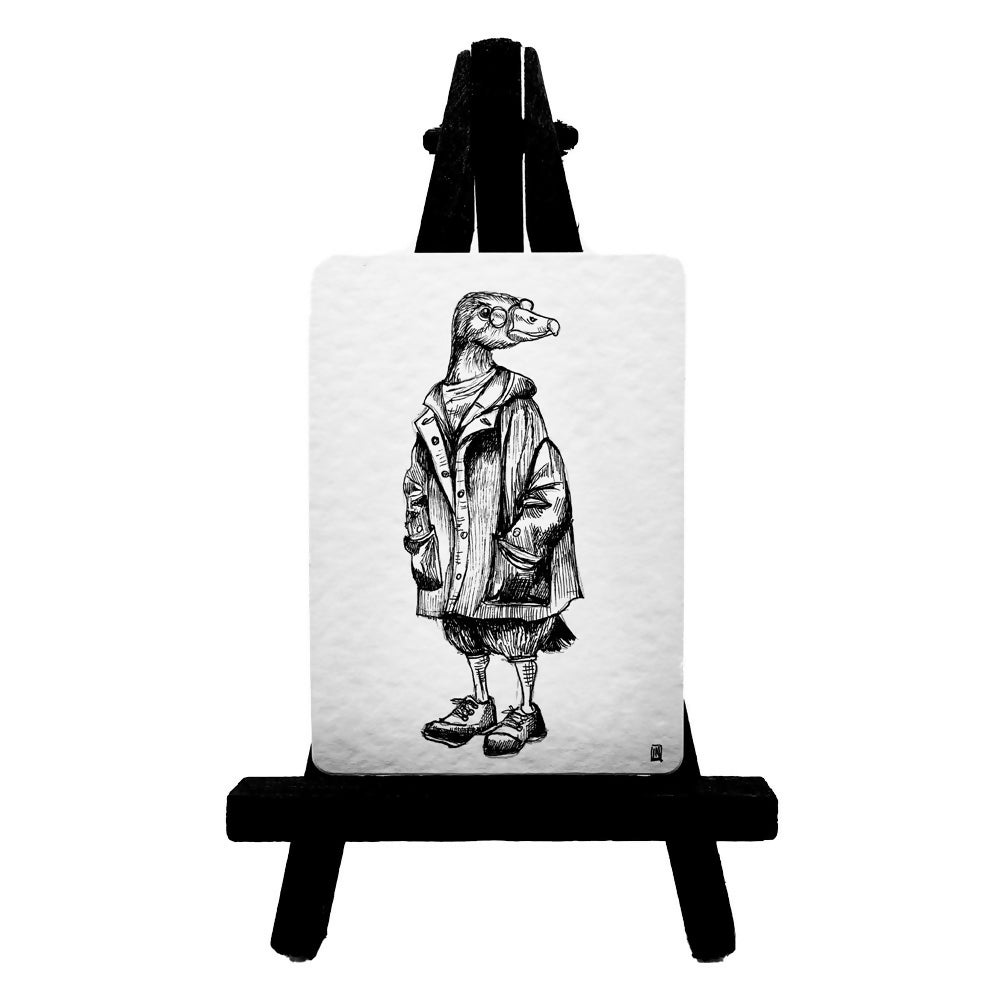 Barry - ACEO size ink drawing
