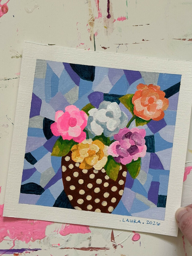 Happiness Square 9 Tiny Artwork
