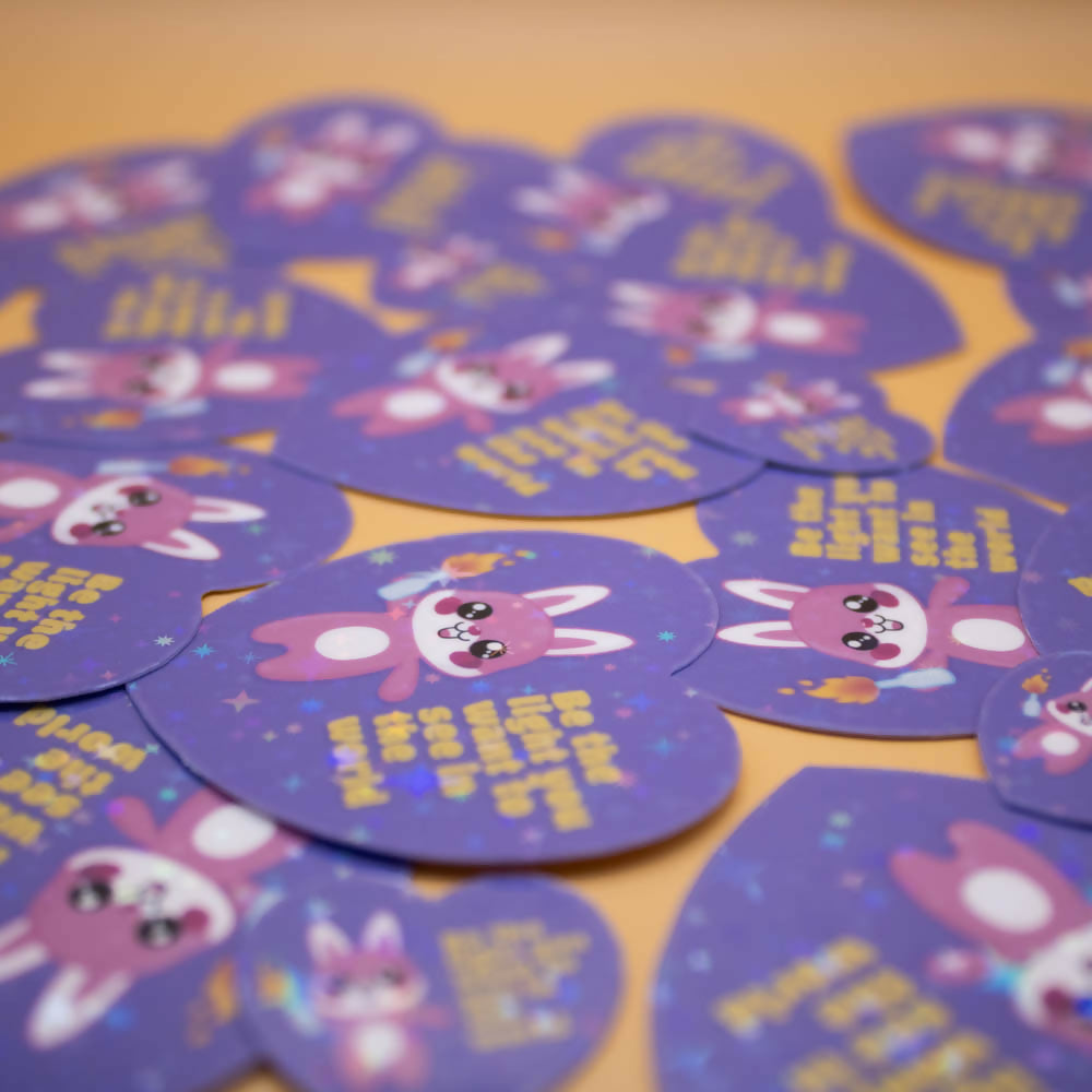 Be The Light Sticker