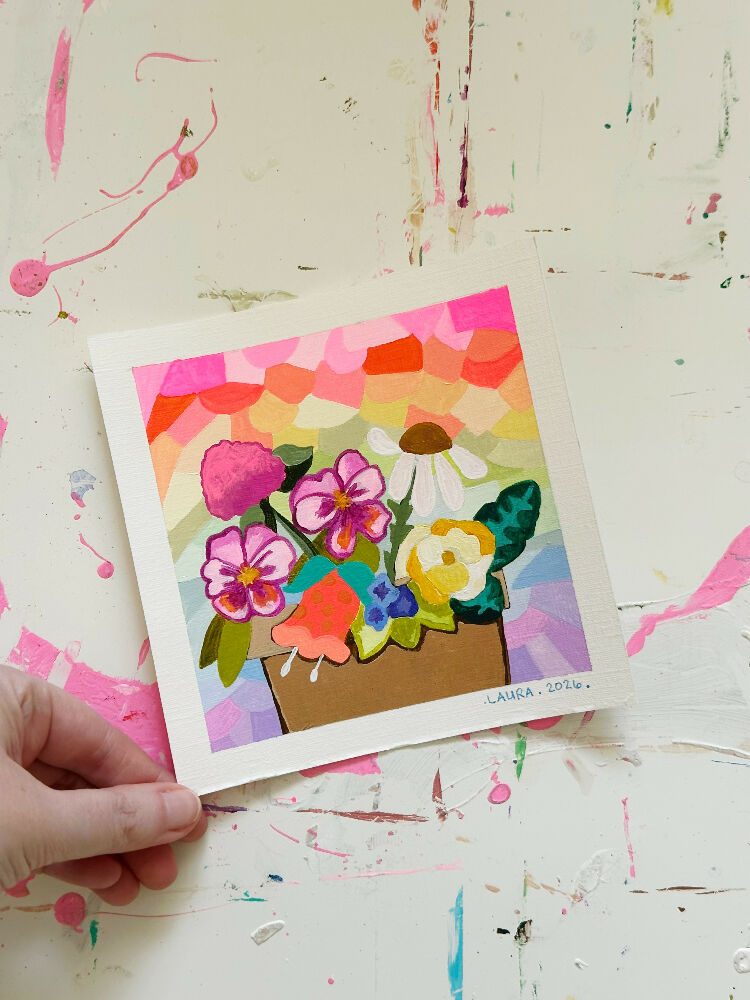 Happiness Square 11 Tiny Artwork